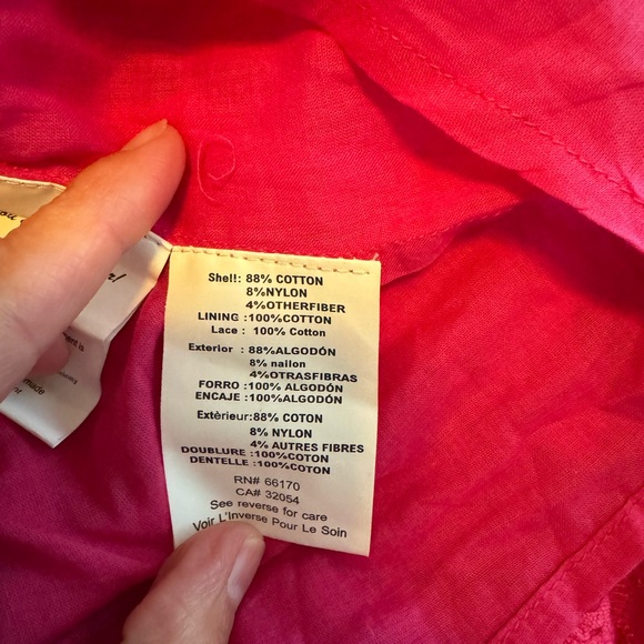 NWT Anthropologie pink dress - Picture 8 of 8